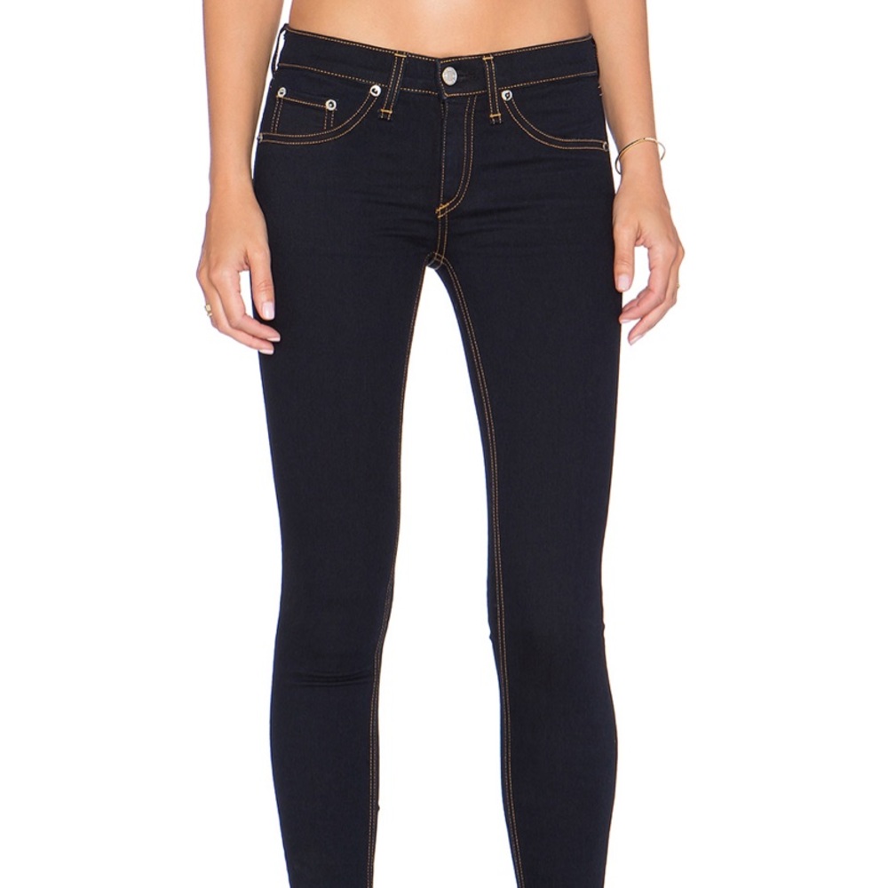 Rag & Bone / JEAN Slim Skinny Jegging Soft Harrow